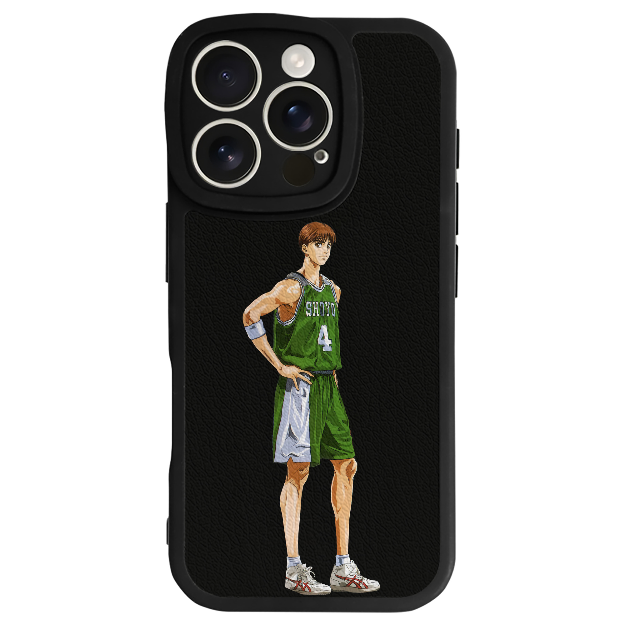 （画像用） SLAM DUNK／スラムダンク 【iPhone 16シリーズ対応】シリコンスマホケース（レザー調） 材質：シリコン